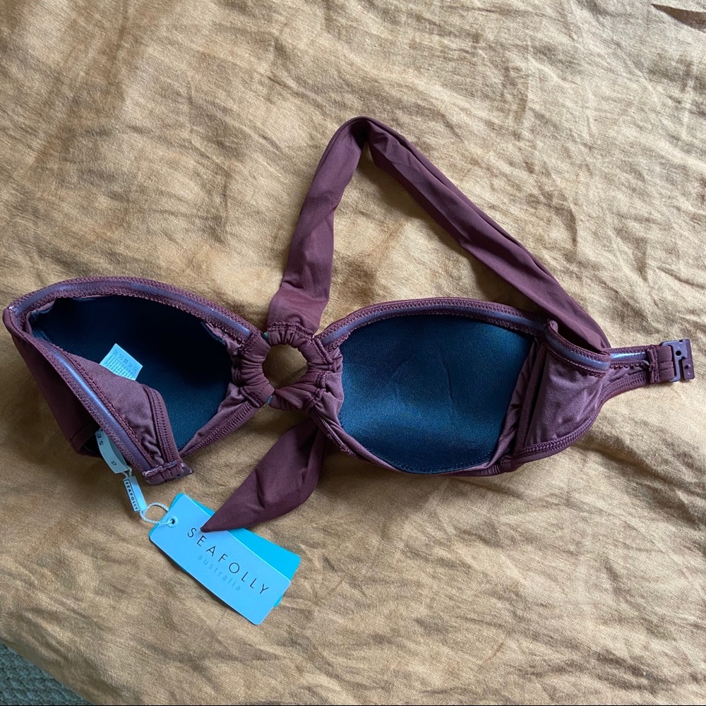 Seafolly ring front bikini top - Picture 5 of 7